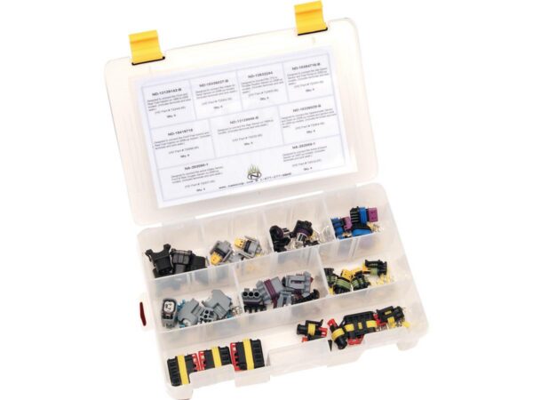 Dephi and AMP Component Connector Builders Kit Black Gray