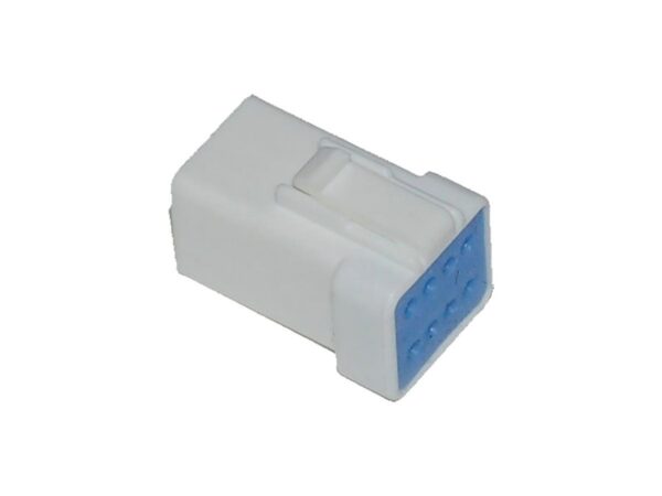JST Series 8-Position Connectors JST 8-Position Receptacle White