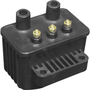 High Output Ignition Coil Black 3 Ohm Single Fire