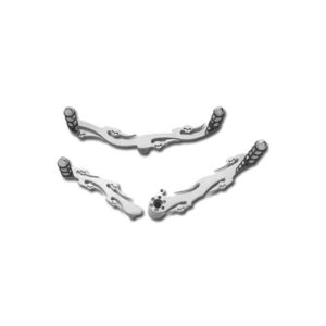 FLAME AND SKULL 08-UP H/T SET Control Arm