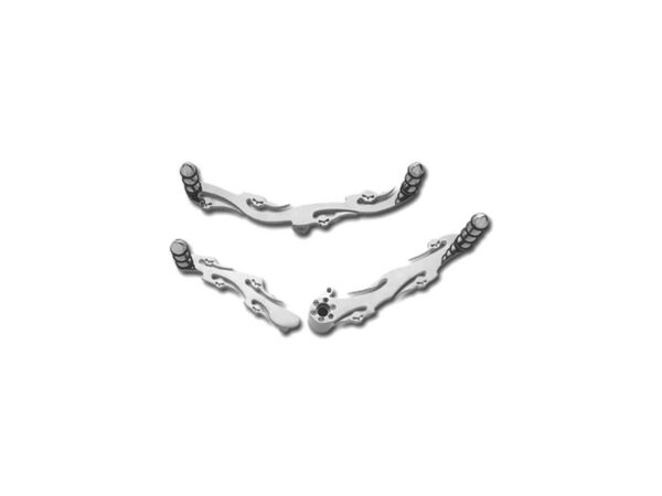 FLAME AND SKULL 08-UP H/T SET Control Arm