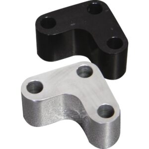 Forward Control Spacer Bracket 30 mm Black Left