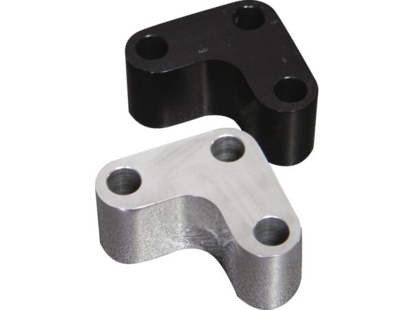 Forward Control Spacer Bracket 30 mm Black Left