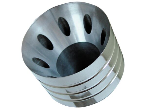 ENDCAP CUT STYLE Billet End Caps Cut Style Polished 60 mm