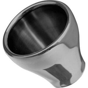 ENDCAP TRUMPET Billet End Caps Trumpet Show Chrome 60 mm