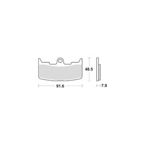 Sinter Street Replacement Brake Pads Sinter Front