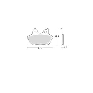 Sinter Street Replacement Brake Pads Sinter Rear