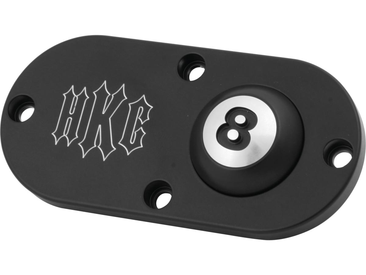 8-Ball Inpsection Cover Black Satin
