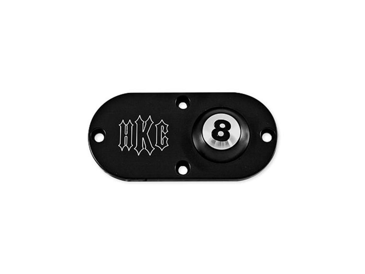8-Ball Inpsection Cover Black Satin