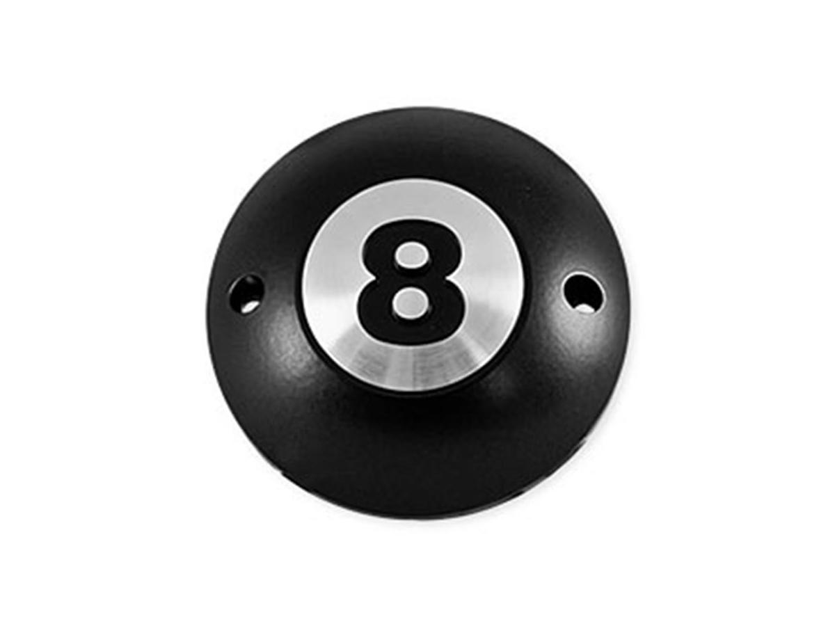 Point Cover 8-Ball, 2-hole Black Satin