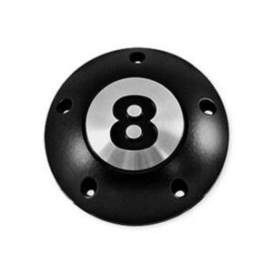 Point Cover 8-Ball, 5-hole Black Satin
