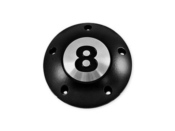 Point Cover 8-Ball, 5-hole Black Satin