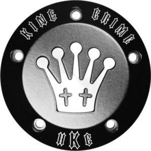 Point Cover King Crime, 5-hole Black Satin