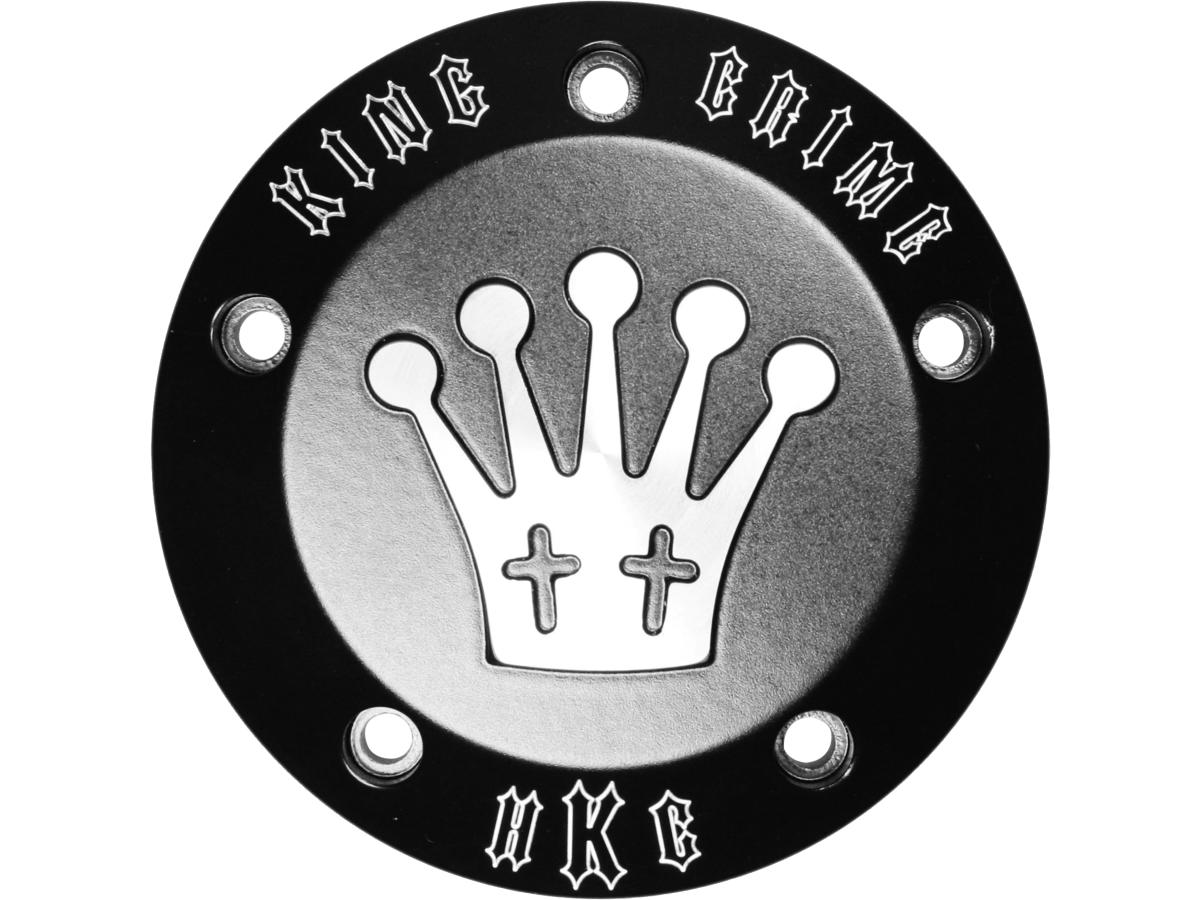 Point Cover King Crime, 5-hole Black Satin