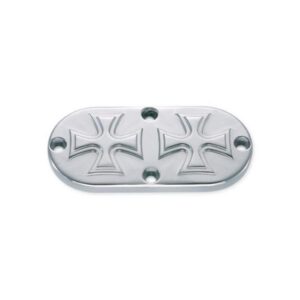Cross Inpsection Cover Aluminium Polished