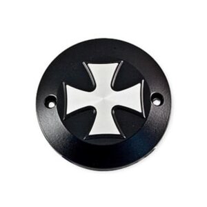 Point Cover Iron Cross, 2-hole Polished