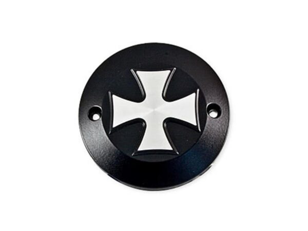 Point Cover Iron Cross, 2-hole Polished