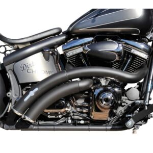 Hot Shot E3 Rainbow Down Under Exhaust System Black Coated