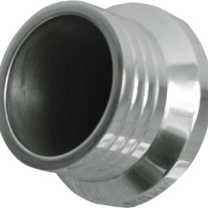 Straight Endcap E3 POL. Staight Billet End Caps Polished 70 mm