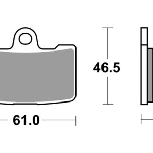 Sinter Street Replacement Brake Pads Sinter Front