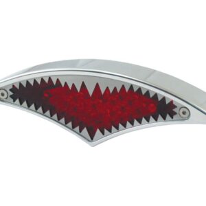 Big Mouth LED Taillight Polished Polished Red LED