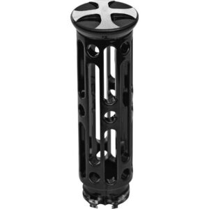 Cross Base Grip and Footpeg Toppers Bi-Color Anodized