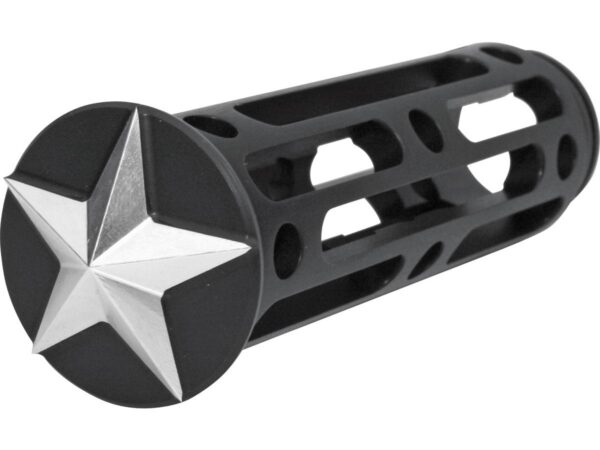 Open Mind Base Grip and Footpeg Toppers Bi-Color Anodized