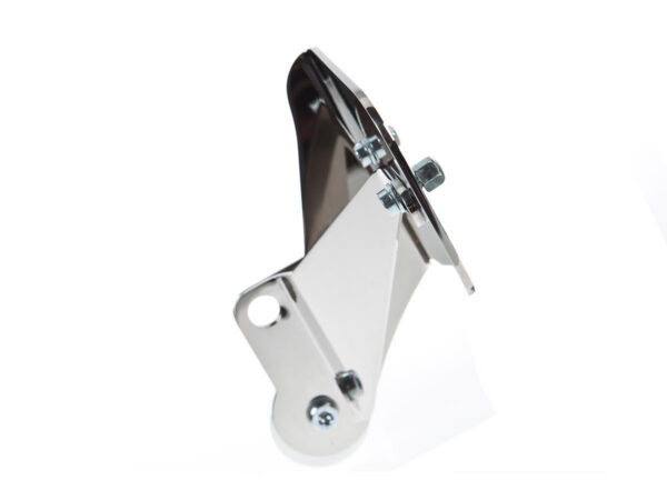 Short Side Mount License Plate Bracket Polished