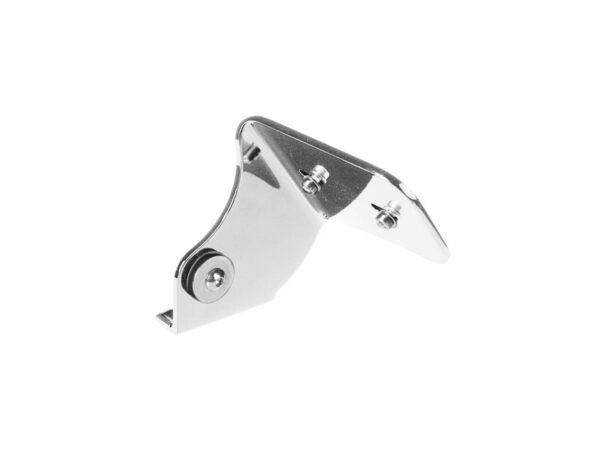 Short Side Mount License Plate Bracket Polished
