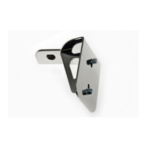 Short Side Mount License Plate Bracket Polished