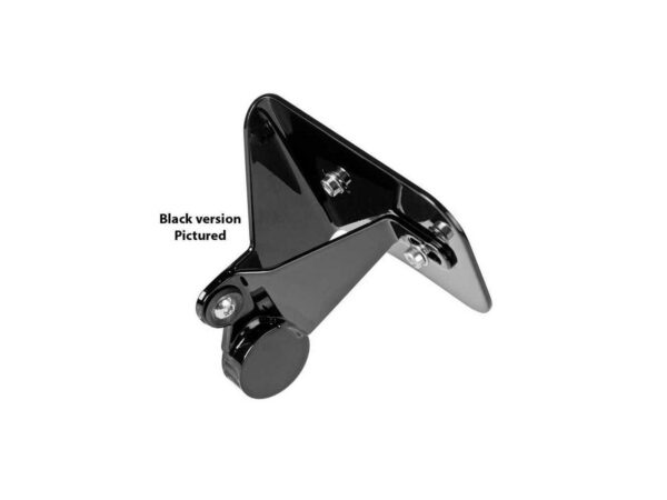 Short Side Mount License Plate Bracket Polished
