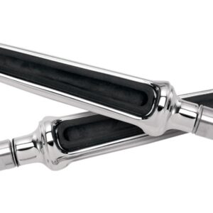Contour Rider and Passenger Foot Pegs Chrome