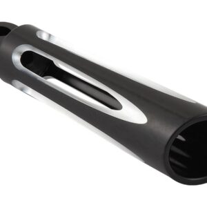 Deep Cut Footpegs Black, Anodized