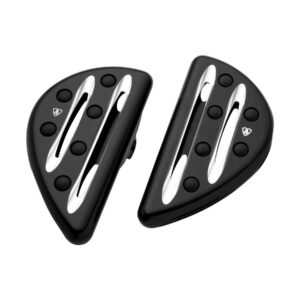 Deep Cut Passenger Floorboards Black, Anodized