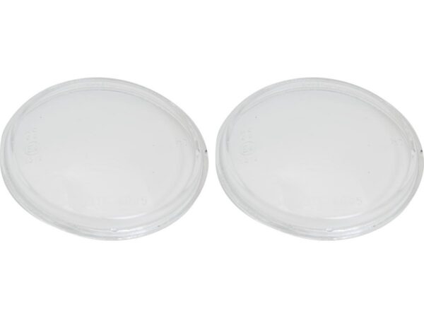 Twin 4" Headlight Lens