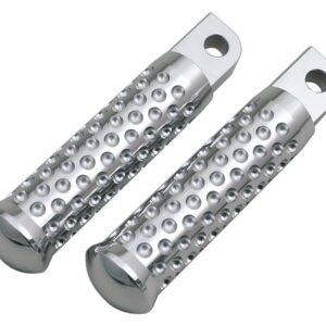 Dimpled Foot Pegs Passenger Pegs Chrome