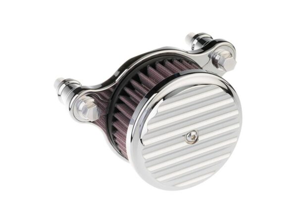 High Performance Air Cleaner Chrom, Finned