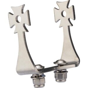 Iron Cross Taillight Bracket for Retro Taillight Raw