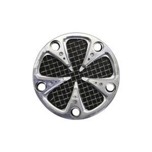Mesh Point Cover Chrome