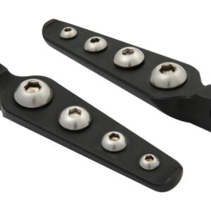 Bolt Pattern Foot Pegs Rider Raw