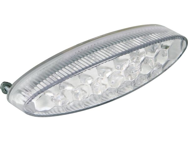 Number 1 LED Taillight Height(mm): 30 , Width(mm): 107 , Depth(mm): 32, elliptical shape LED