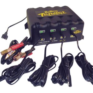 4-Bank International Charger- 12V@1.25A, EU Plug