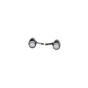 Bullet LED Turn Signal Black Clear LED