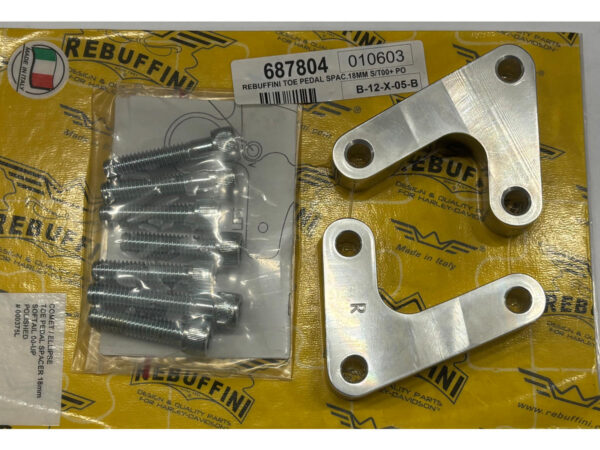 REBUFFINI TOE PEDAL SPAC.18MM S/T00+ POL