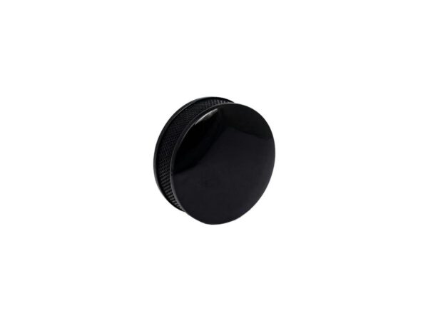 Round Air Cleaner Black