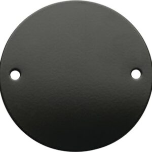 Smooth Point Cover 2-hole Black