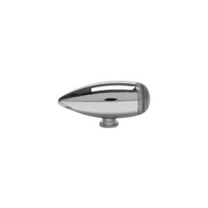 Smooth Bullet LED Turn Signal Black Clear