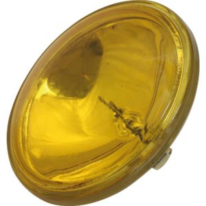 Halogen 4 1/2" Sealed Beam Insert Amber Non-Fluted 30W Amber Halogen 30 W