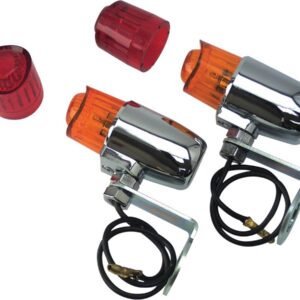 Pony Marker Light Chrome Amber Red