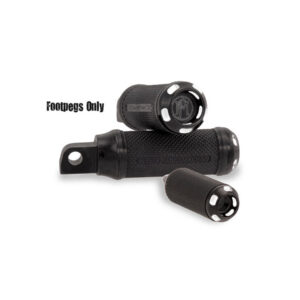 Apex Footpegs 45 Degree Black